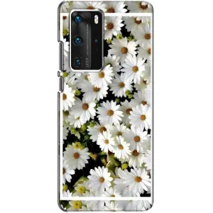 Чохол з ромашками на Huawei P40 Pro (Рамка в ромашках)