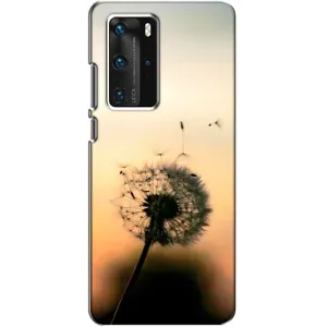 Силиконовый Чехол с одуванчиками на Huawei P40 Pro (Роздумаханый одуванчик)