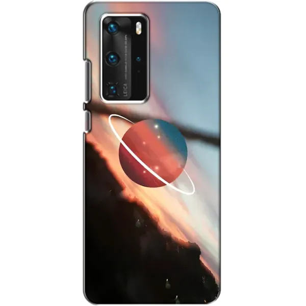 Чехол с рисунком «Сатурн» для Huawei P40 Pro Чехол с рисунком «Сатурн» для Huawei P40 Pro