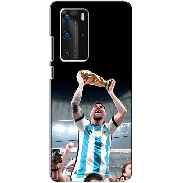 Чехол с рисунком «Счастливый Месси» для Huawei P40 Pro Чехол с рисунком «Счастливый Месси» для Huawei P40 Pro