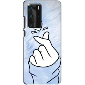 Чехлы (Знак сердечка) на Huawei P40 Pro