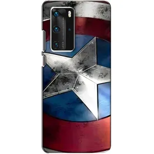 Чохол с Щітом Капітана Америки на Huawei P40 Pro