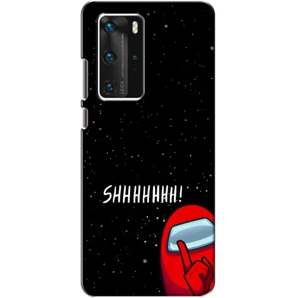 Чехол с рисунком «SHHHHH» для Huawei P40 Pro Чехол с рисунком «SHHHHH» для Huawei P40 Pro