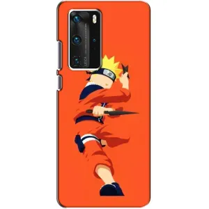Чохли з принтом НАРУТО на Huawei P40 Pro (Силует Наруто)