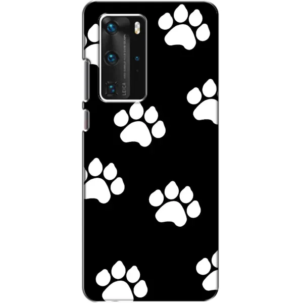 Чехол с рисунком «Следы собак» для Huawei P40 Pro Чехол с рисунком «Следы собак» для Huawei P40 Pro