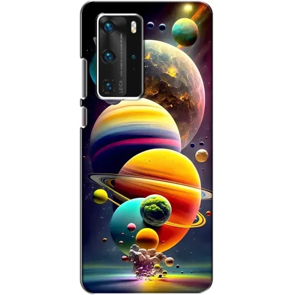 Чехол с рисунком «Солнечна система» для Huawei P40 Pro Чехол с рисунком «Солнечна система» для Huawei P40 Pro