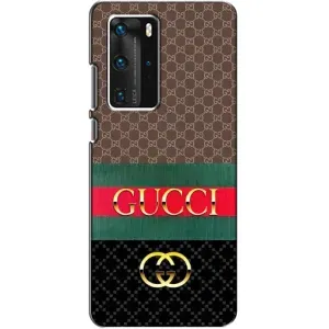 Чехлы Бренд GUCCI для Huawei P40 Pro (Стиль GUCCI)