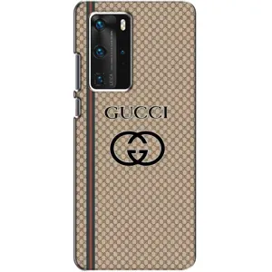 Чехлы Бренд GUCCI для Huawei P40 Pro (Стиль Гуччи)
