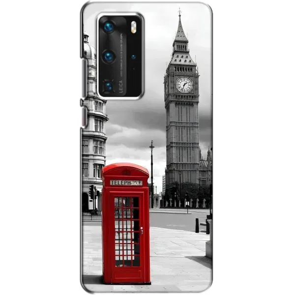Чехол с рисунком «TELEPHONE» для Huawei P40 Pro Чехол с рисунком «TELEPHONE» для Huawei P40 Pro