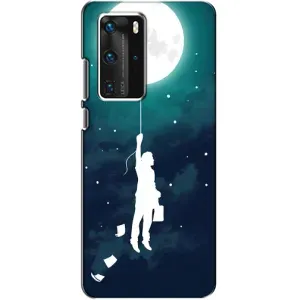 Чохол (ТПУ) з планетами на Huawei P40 Pro (To The moon)
