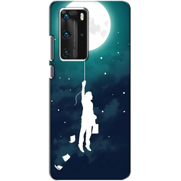 Чехол с рисунком «To The moon» для Huawei P40 Pro Чехол с рисунком «To The moon» для Huawei P40 Pro
