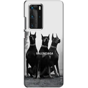 Чехол ДОБЕРМАН для Huawei P40 Pro (Три добермана)