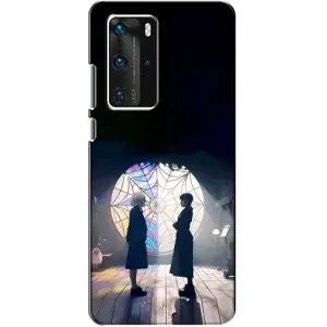 Чохол з картинкою Венсдей на Huawei P40 Pro (Внсдей і Енід)