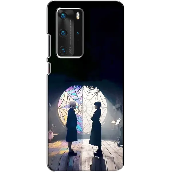 Чехол с рисунком «Уэнсдей и Энди» для Huawei P40 Pro
