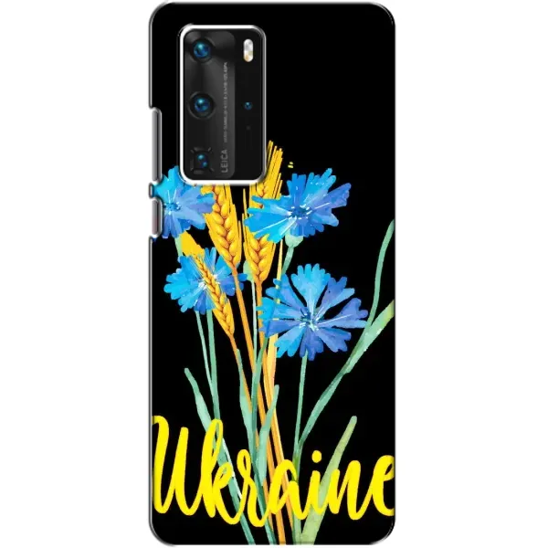 Чехол с рисунком «Ukraine в цветочках» для Huawei P40 Pro Чехол с рисунком «Ukraine в цветочках» для Huawei P40 Pro