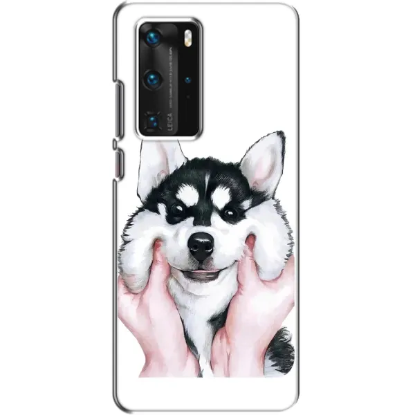 Чехол с рисунком «Собака Хаски» для Huawei P40 Pro Чехол с рисунком «Собака Хаски» для Huawei P40 Pro