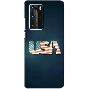 Чехол Флаг USA для Huawei P40 Pro (USA)