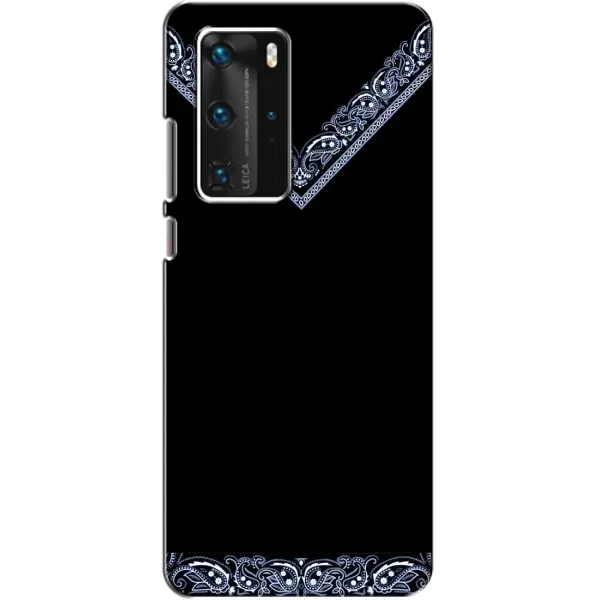 Чехол с рисунком «Воротник вышиванки» для Huawei P40 Pro