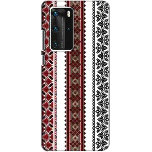 Силіконовый Чохол на Huawei P40 Pro з картинкой Вишиванки (Вишиваночки)