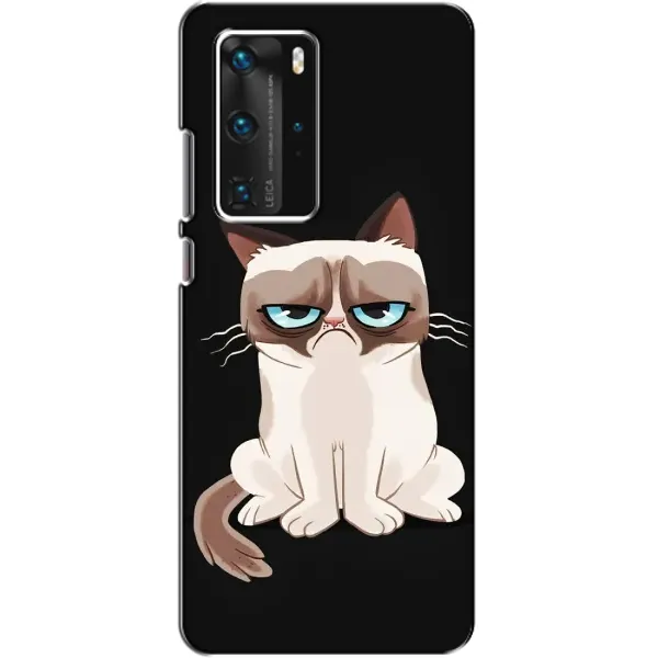 Чехол с рисунком «Взгляд кота» для Huawei P40 Pro Чехол с рисунком «Взгляд кота» для Huawei P40 Pro