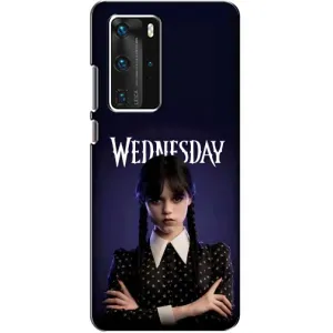Чохол з картинкою Венсдей на Huawei P40 Pro (Wednesdey)