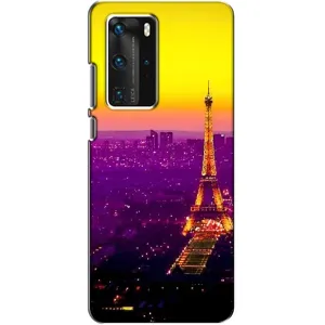 Чохол Ейфелева Вежа на Huawei P40 Pro (Яскрава башня)