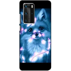 Чехол с Лисичкой для Huawei P40 Pro (Яркая Лиса)