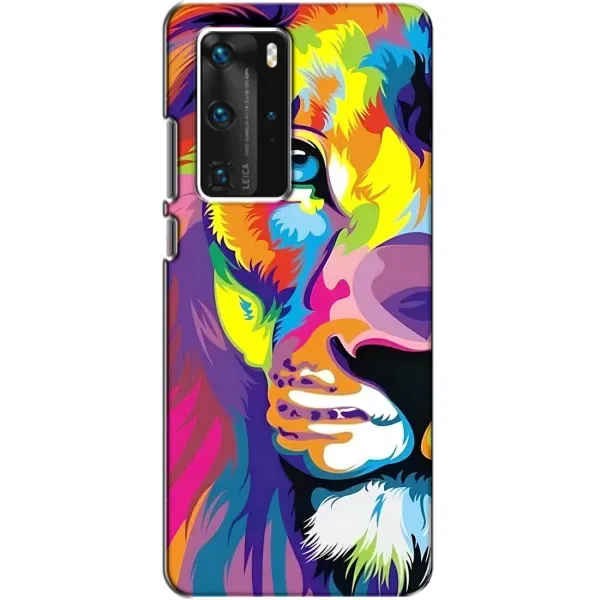 Чехол с рисунком «Яркий Лев» для Huawei P40 Pro Чехол с рисунком «Яркий Лев» для Huawei P40 Pro