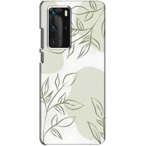 Чохол квітковий дизайн для Huawei P40 Pro