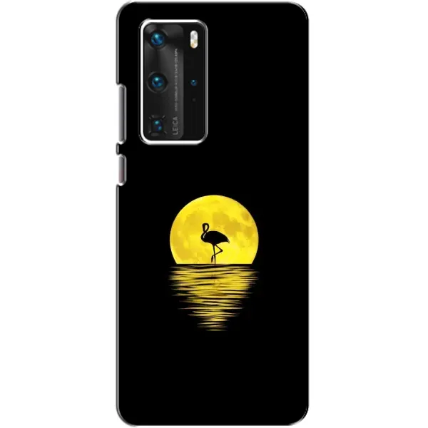 Чехол с рисунком «Желтый Закат» для Huawei P40 Pro Чехол с рисунком «Желтый Закат» для Huawei P40 Pro