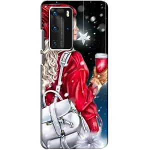 Чохли на Новий Рік Huawei P40 Pro (Зима прийшла)