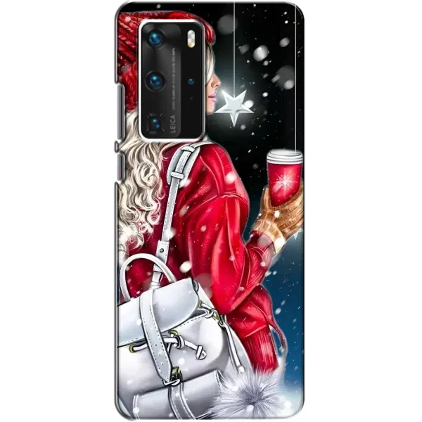 Чехол с рисунком «Зима пришла» для Huawei P40 Pro Чехол с рисунком «Зима пришла» для Huawei P40 Pro