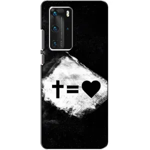 Чехлы для Huawei P40 Pro (Для Христиан) (Значки 2)