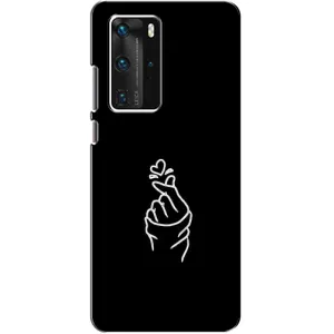 Чохол (Знак сердечка) для Huawei P40 Pro (Знак Сердечка)