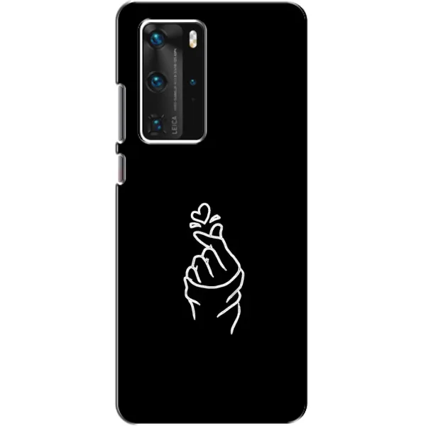 Чехол с рисунком «Знак Сердечка» для Huawei P40 Pro Чехол с рисунком «Знак Сердечка» для Huawei P40 Pro
