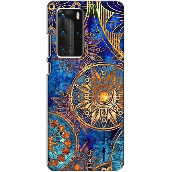 Чехол с рисунком «Золотые узоры» для Huawei P40 Pro Чехол с рисунком «Золотые узоры» для Huawei P40 Pro
