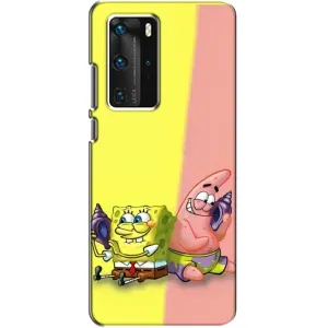 Чехлы с Патриком на Huawei P40 Pro (Звонок)