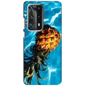 Чехол с изображением вкусной еды для Huawei P40 (Ананас)