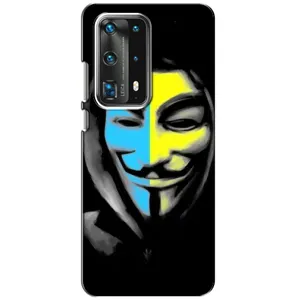 Чехол с Украинской символикой на Хуавей П40 (Анонимус патриот)