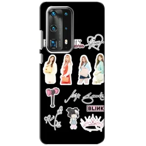 Чохли з картинкою для Huawei P40 (Арт блекпінг)