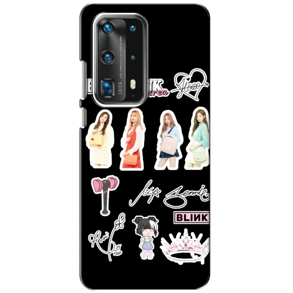 Чехол с рисунком «Арт блэкпинг» для Huawei P40