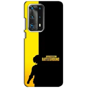 Чехол (TPU) с картинкой "Лого Пабг" на Хуавей П40 (Battlegrounds)