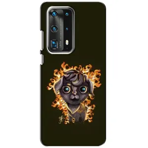 Чехлы на военную тематику для Huawei P40 (Бавовна мем)