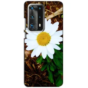 Чохол з ромашками на Huawei P40 (Біла ромашка)
