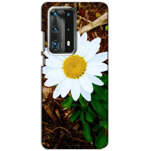 Чехол с рисунком «Белая ромашка» для Huawei P40 Чехол с рисунком «Белая ромашка» для Huawei P40