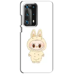 Чохол з принтом Лабубу для Huawei P40 (Бежевий Лабубу)