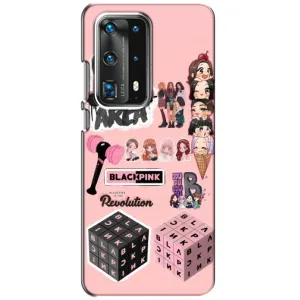 Чохли з картинкою для Huawei P40 (BLACK PINK колаж)