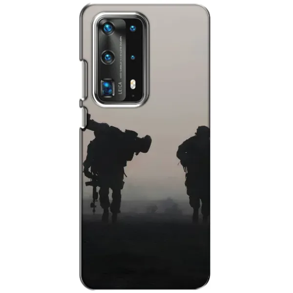 Чехол с рисунком «Бой солдат» для Huawei P40 Чехол с рисунком «Бой солдат» для Huawei P40