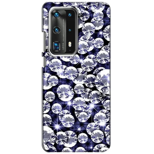 Чехол с рисунком «Бриллианты» для Huawei P40