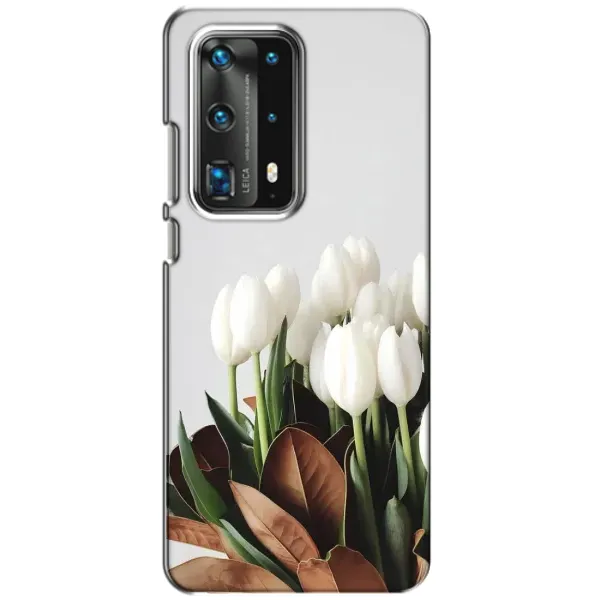 Чехол с рисунком «Букет тюльпанов» для Huawei P40 Чехол с рисунком «Букет тюльпанов» для Huawei P40